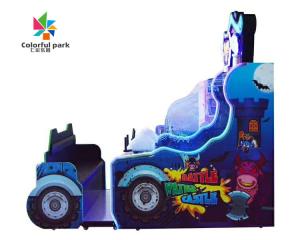 Quality 55 Inch Pushing Coin Shooting Arcade Machines Water Game For Kids wholesale