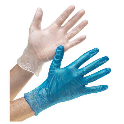 Examination Medical Disposable Gloves Powder Free Clear Vinyl Gloves