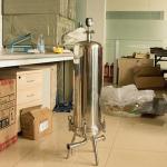 Two Core Cartridge Filter Housing Stainless Steel Industrial Precision