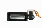 Metal Frame AC Tangential Cross Flow Fans Ball Bearing Low Noise High Speed