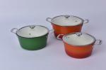 Enamel Light Cast Iron Casserole Dish