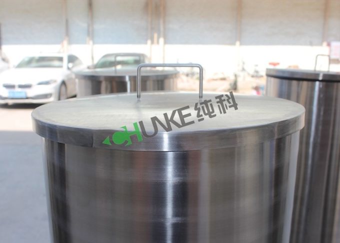Cylindrical Customization Water Stainless Steel Storage Tank With Pressure Use In Food Grade