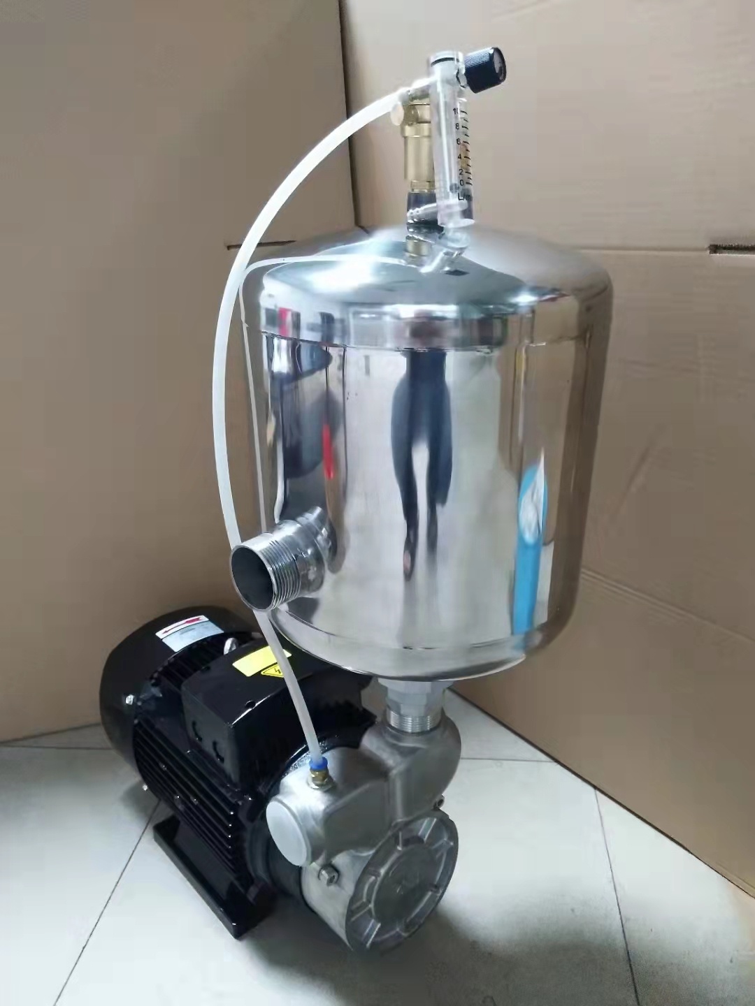 0.5 - 3KW Horizontal Centrifugal Ozone Mixing Pump With Tank