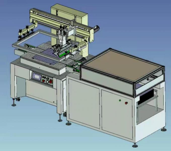 Circuit Board Manual Flat Screen Printing Machine For Glass Lcd Keyboard Nameplate 0
