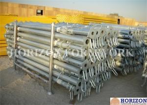 Quality High Loading Capacity Scaffolding Steel Prop Q235 Steel Pipe Zinc Plated Surface wholesale