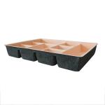 Silverware Recycled Felt Jewelry Organizer Custom 40*30*6cm
