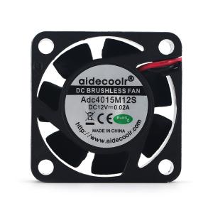 Quality ODM Practical 3D Printer Fan , 40x40x15mm 7000RPM Small 12 Volt Electric Fans wholesale