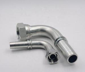 Quality 90 Degree Bsp Female 60 Degree Cone Hydraulic Hose Fittings for Pipe Lines Connection wholesale