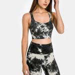 Sexy Thin Strap Yoga Sports Bras Women Running Tops Built In Removable Pads