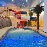 7m Height Water House Splash Water Playground Park Environmental Friendly
