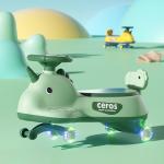 Anti-Rollover Flash Wheel Swing Ride On Scooter Car for Kids Carton Size 69*25