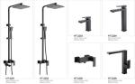 Brass Body Pretty Bathroom Accessories 304 SUS Basin Faucets