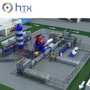 Quality 800 - 1000m2/Day Wet Cast Machinery Cultured Stone Making Machine wholesale