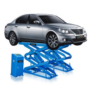 Quality 24V 3.5T Small Auto Scissor Lift For Repair Shop 2130mm Car Lifter Machine wholesale