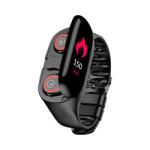 0.96 Inch 2 In 1 Smart Bracelet Band M1 T90 Smart Watch Wristband Heart Rate