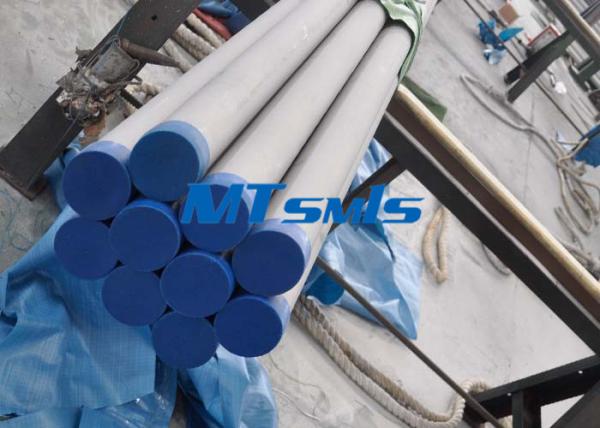 Cheap ASTM A790 / ASME SA790 Duplex Steel Pipe For Heat Coils , 6000mm Stainless Seamless Pipe for sale