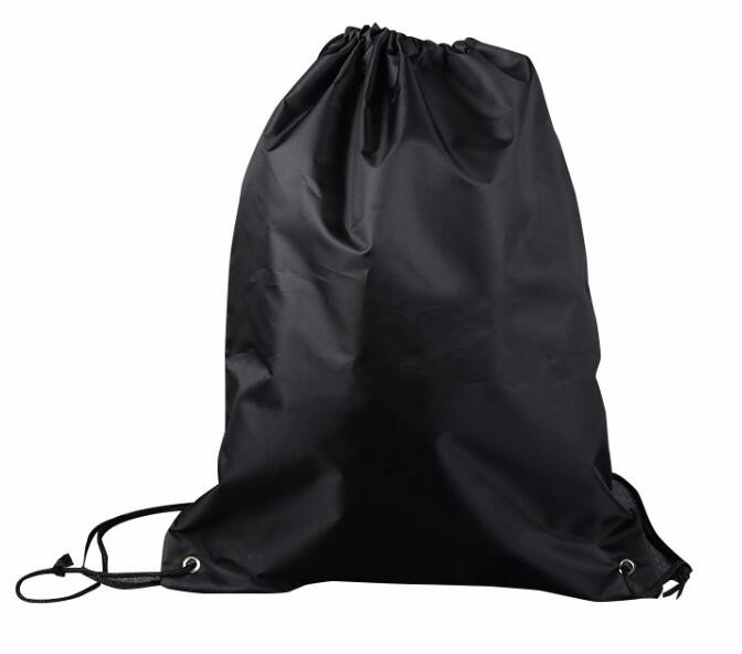 Recycled Foldable Nylon Polyester Tote Bag with logos polyester shopping bag Custom advertising handle non woven bag PAC