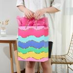 Custom Order Paper Jewelry Gift Shopping Cardboard Paper Bags with Hand Length
