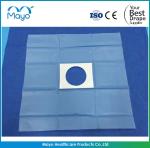 BEST PRICE Non woven Disposable Fenestrated Medical Drape Towel With Adhesive