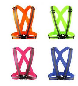 Quality Comfortable Safety Vest Belt High Visibility Adjustable Safety Belt For Outdoor Sport wholesale