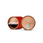 Air Tight Food Grade Cardboard Cylinder Peel Off Lid Coffee Tea Protein Powder
