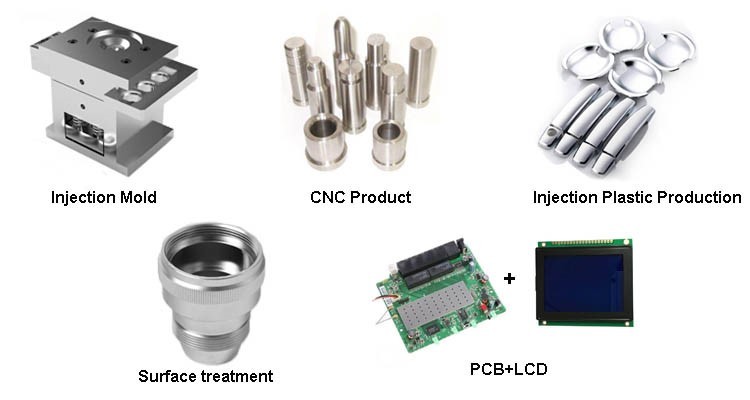 Lightweight Cnc Machining Parts Aluminum Alloy / SS Material With Surface Treatment