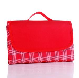 Quality Fashion Waterproof Portable Beach Mat With Color Stripe / Plaid Pattern wholesale