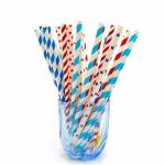 Bervage Juices Paper Cocktail Straws Eco Friendly Paper Drinking Straws