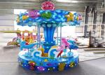 Low Height Carousel Horse Ride With Vehicle Mounted MP3 For Young Children