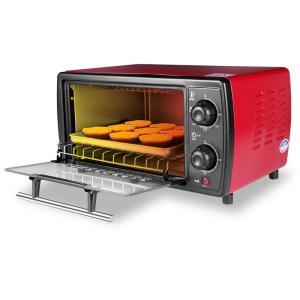 Quality Red Electric Bakery Machine Tempered Glass Window Viewing Baking Condition wholesale