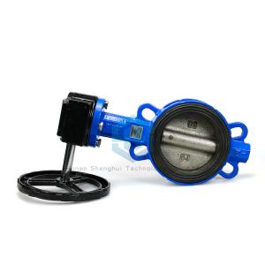 Quality Manual Electric Motorized Valve 2 Inch - 8 Inch Ductile Iron Wafer Butterfly Valve wholesale