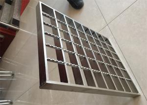 Quality 316l Material Stainless Steel Grating Polish Serrated Surface For Shop wholesale