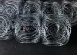 High Tensile Concertina Razor Barbed Wire / Concertina Razor Coil BTO-11 BTO-22