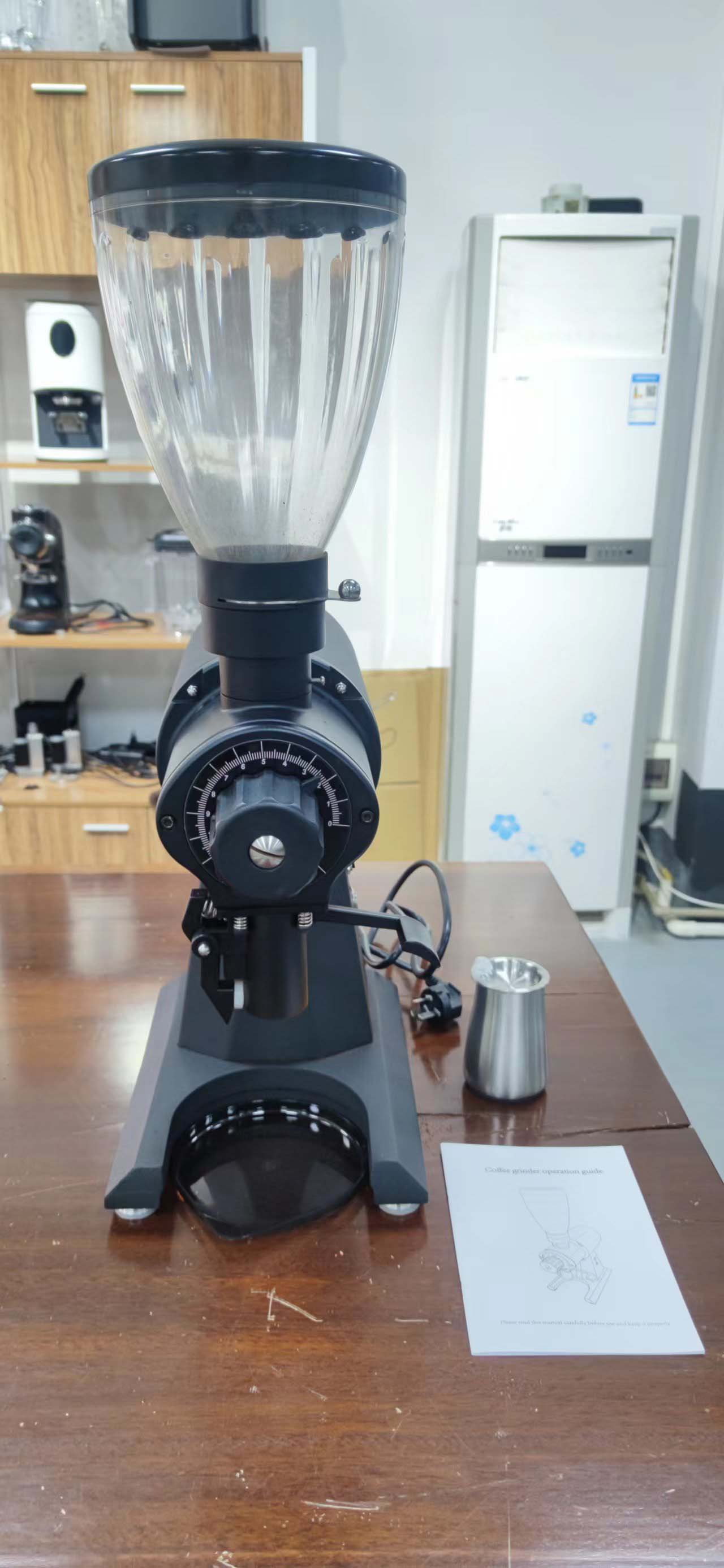 Hotel Function Coffee Bean Grinder with 16 Gear Adjustable Setting Cappuccino EK43S