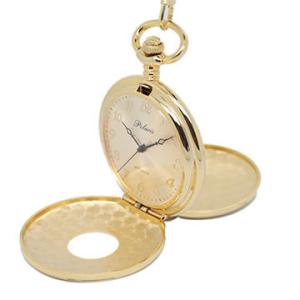 Quality Fashion Waterproof Gold Pocket Watches with Brass / Stainless Steel case wholesale
