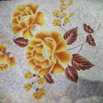 Recycled 100 % Polyester 75gsm Tricot Knit Fabric with pattern printed