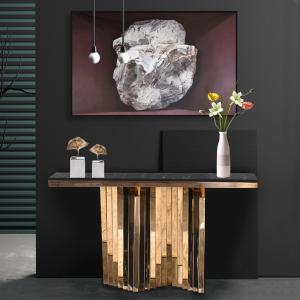 Quality Multifunctional Modern Entryway Console Table Glossy Finish wholesale