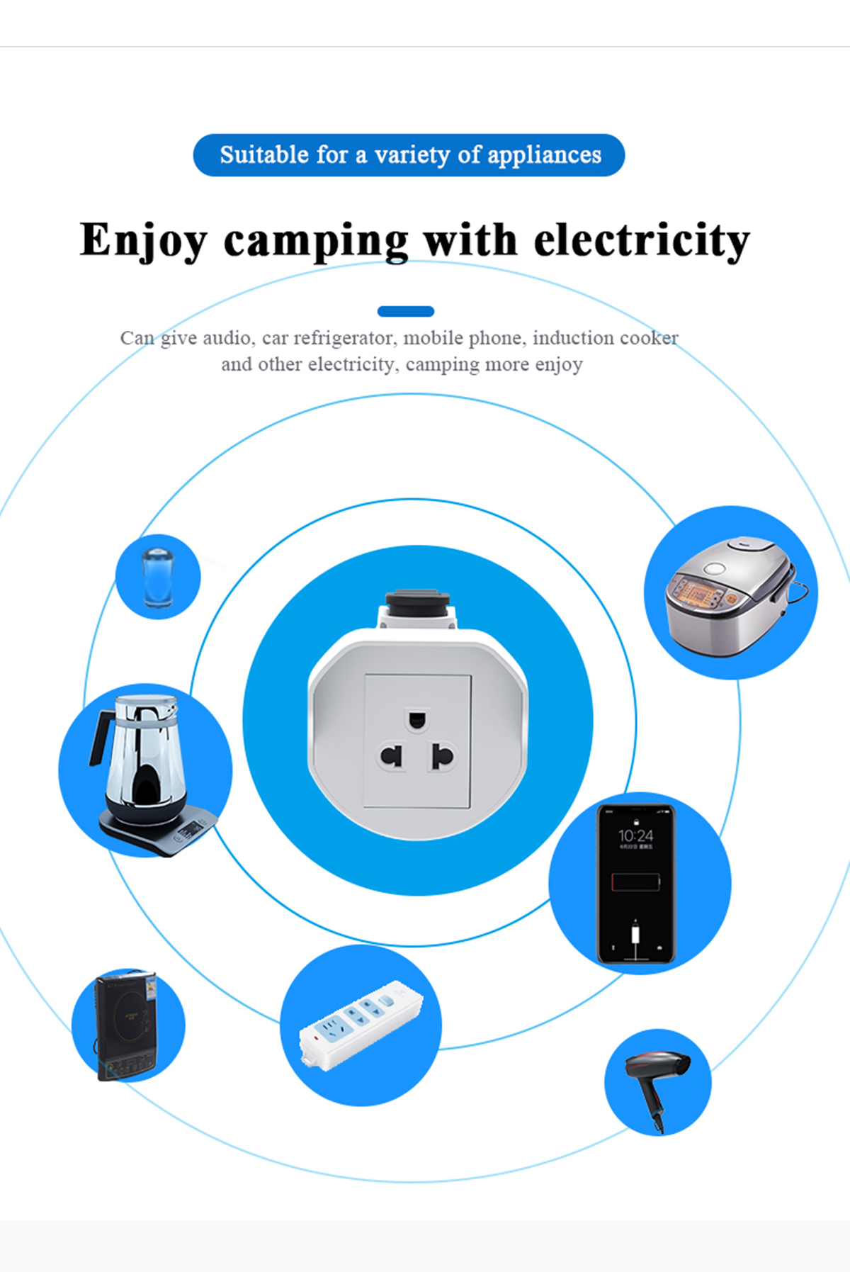 IP55 Rated 3.5kw Type1 Electric Car Discharger v2l 220V Home Power AC J1772 Charging Output for Cars Camping 16A Type1 V2L
