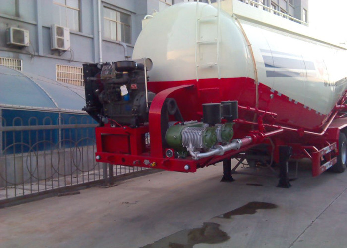 Large Construction Site Semi Trailer Truck With #50 / #90 Fifth Wheel