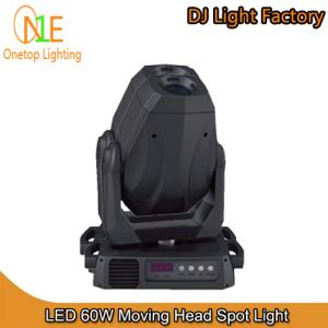 Quality 60W LED Moving Head Spot Light DJ Light Factory wholesale