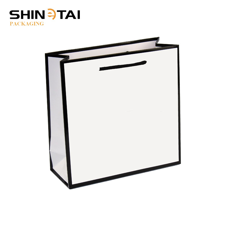 Paper Bag White Shopping Paper Bag Custom