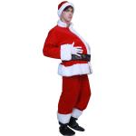 Padded Tummy Santa Claus Costume Anime Person Funny Cosplay Suit for Christmas
