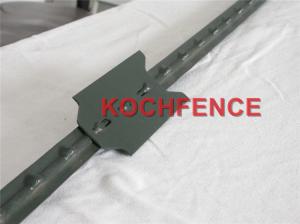 Quality PVC Coated Metal Fence Posts Galvanized T Post Star Picket For Agriculture wholesale