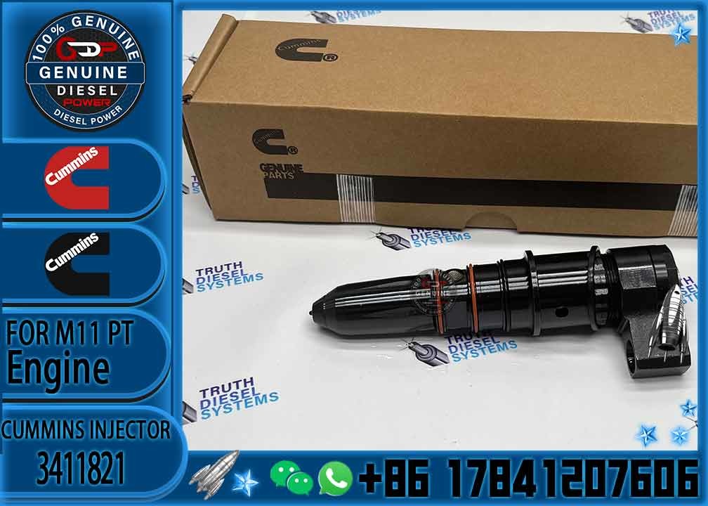 3411821 OE quality Brand New Diesel Common Rail fuel Injector Assembly 3411821 for C-ummins M11 Engine
