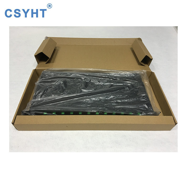 ODF 19'' 1U Sliding 24SC Fiber Optic Distribution Box