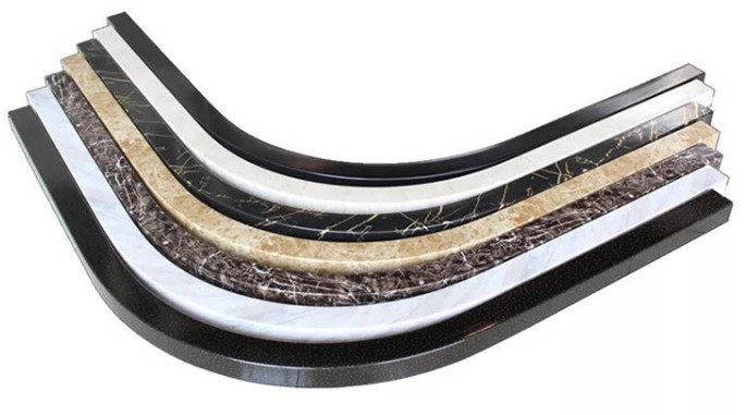 High Precision Custom Marble Shower Base Corrosion Resistance For Home