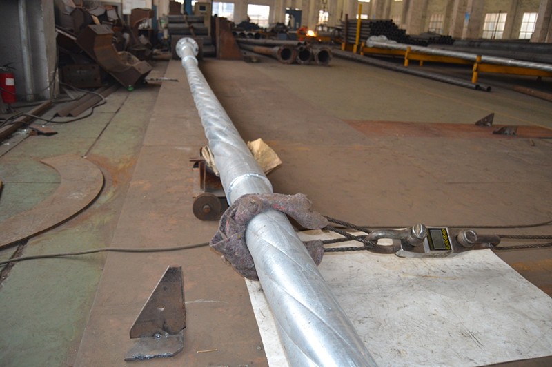 Tubular Power Structure Electric Transmission Poles 500-2000Kg Working Load