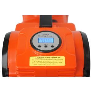 Quality 5 Ton Electric Hydraulic Car Jack With Digital Meter Double Cylinder Air Pump wholesale