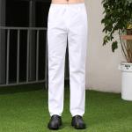 Anti Wrinkle OEM Service Kitchen Work Trousers Printed High Waist