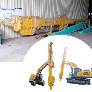 Quality Excavator Telescopic Arm With Hydraulic Long Reach Grapple Better Welding wholesale